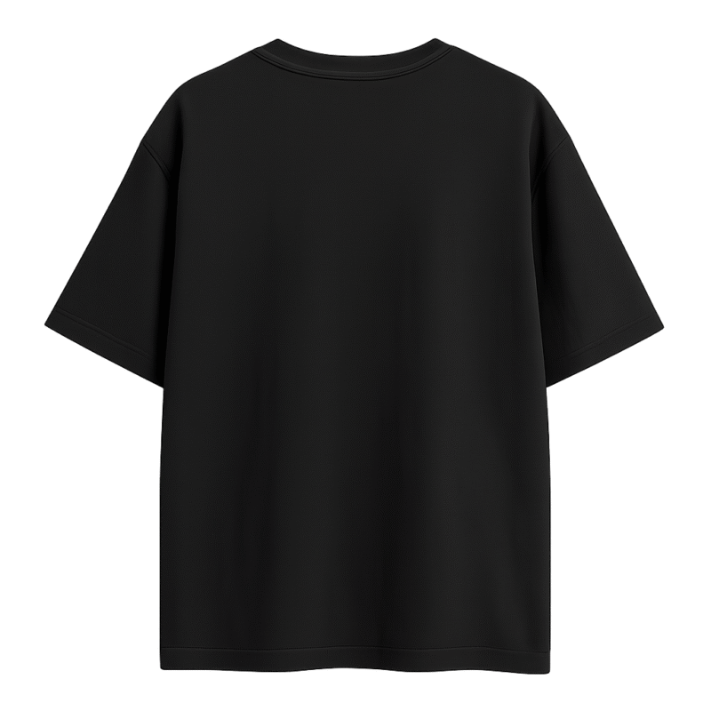 Black oversized back