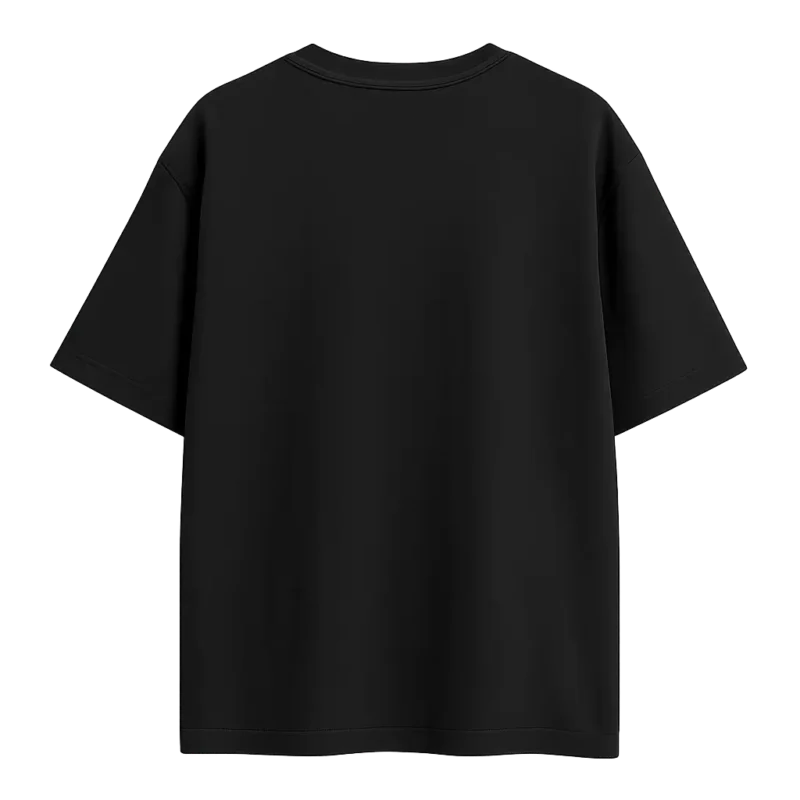 Black oversized back