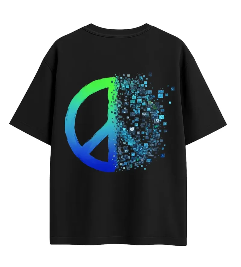 digital peace tshirt