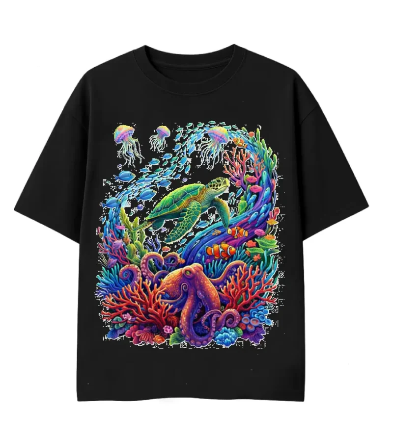 sea lover oversized tshirt