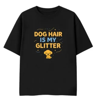 dog hair tshirt for dog lovers