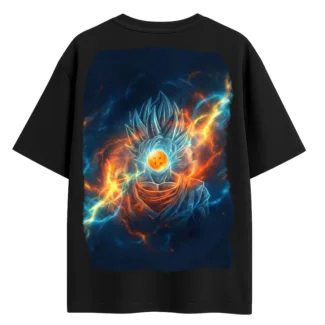 goku dragonballz cosmic abstract