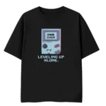 level up alone introvert tshirt