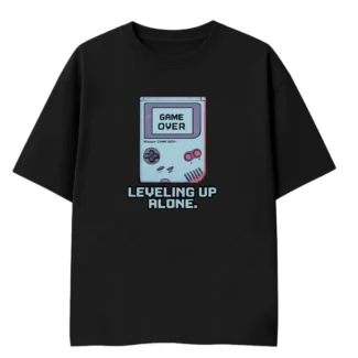level up alone introvert tshirt