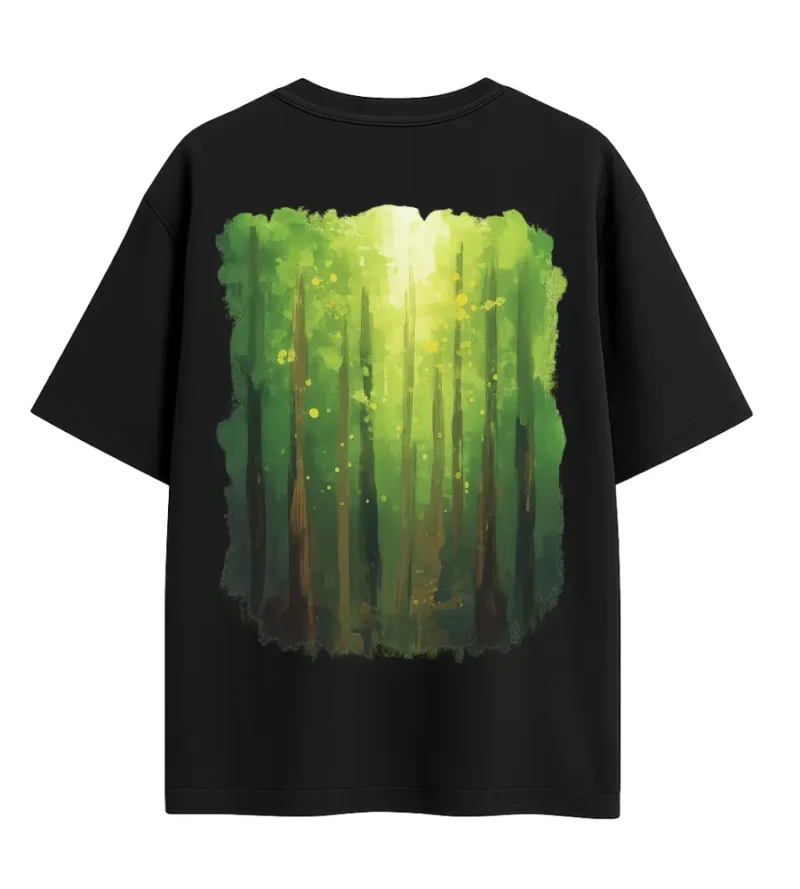 woods backside Abstract majestic woods backside tshirt