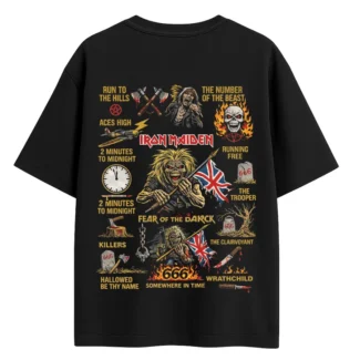 iron maiden tshirt