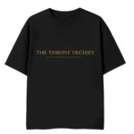 game of thrones, iron throne, fire and ice, dragon, oversized tshirt