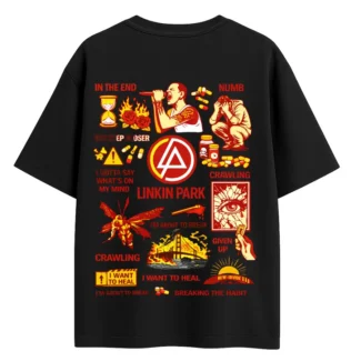 linkin park band tshirt