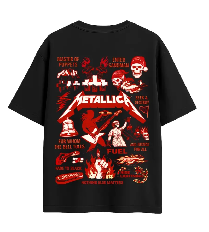 metallica tshirt
