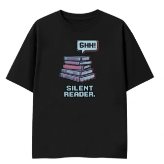silent reader introvert tshirt