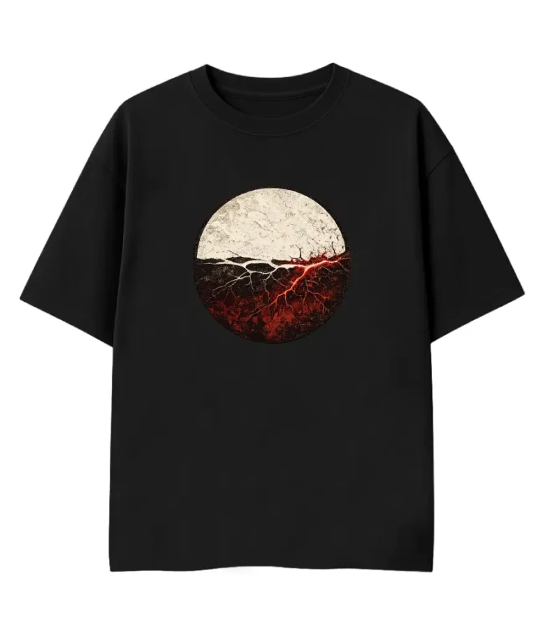 stranger things world map front mockup